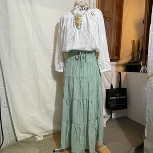 Vintage outfit with jewelry accessories